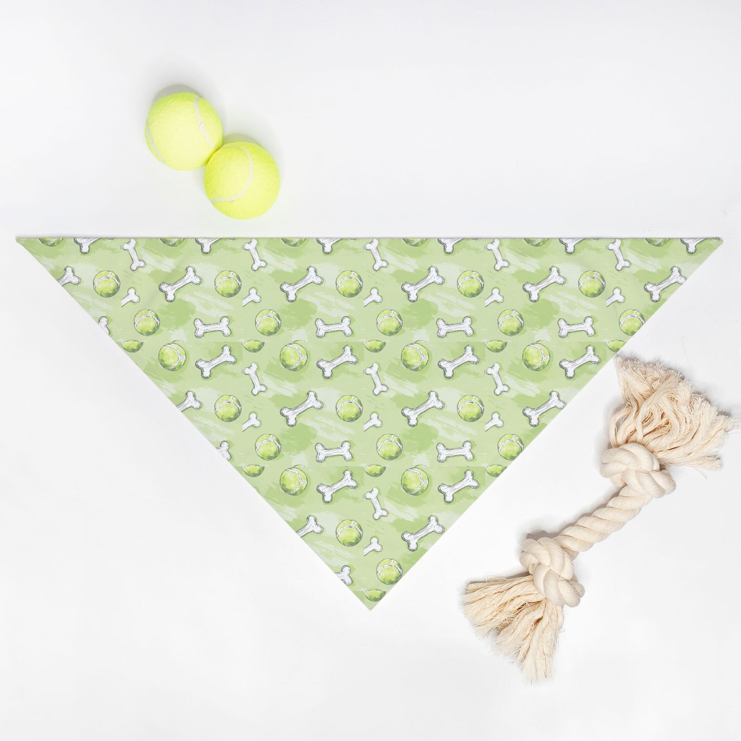 Tennis Ball Pet Bandana
