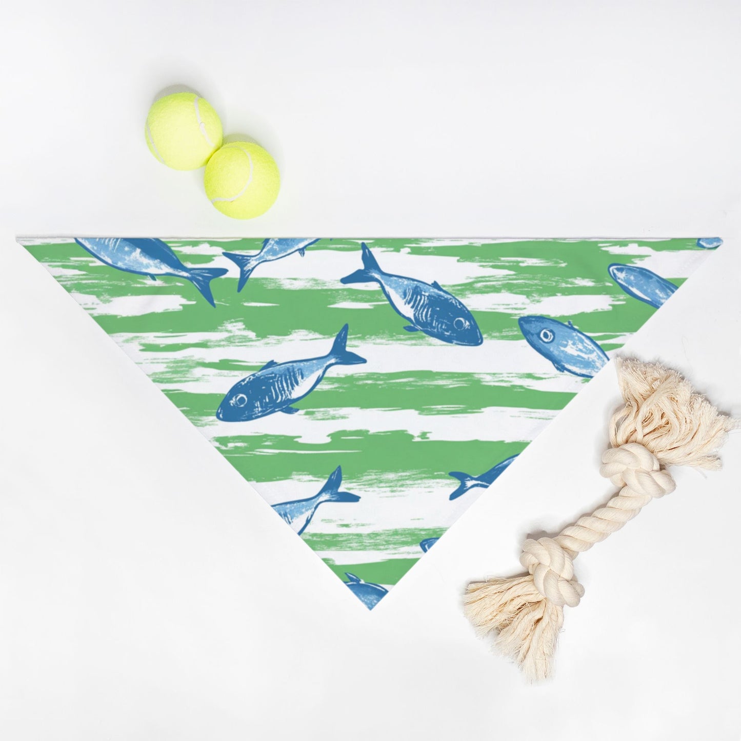 Fish Stripes Pet Bandana