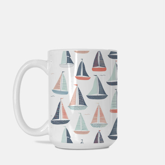 Sailboats Mug