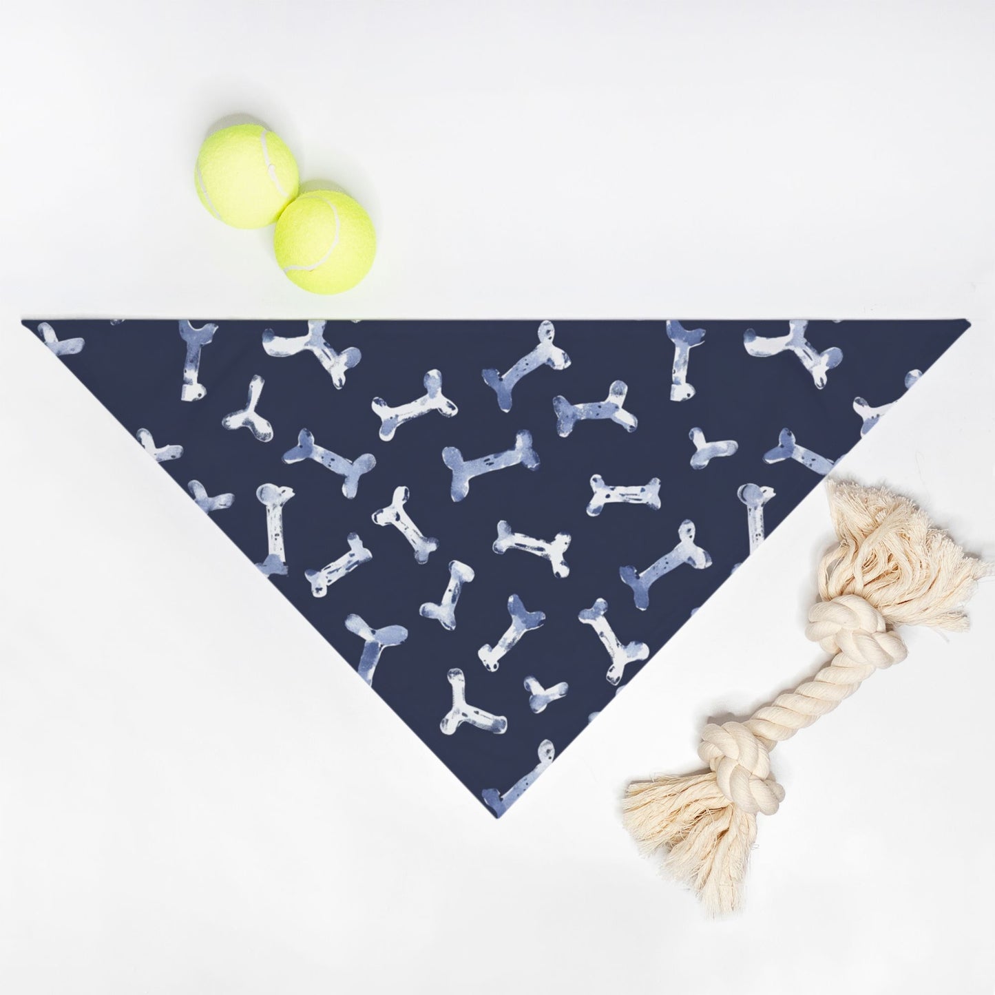 Bones Pet Bandana Navy