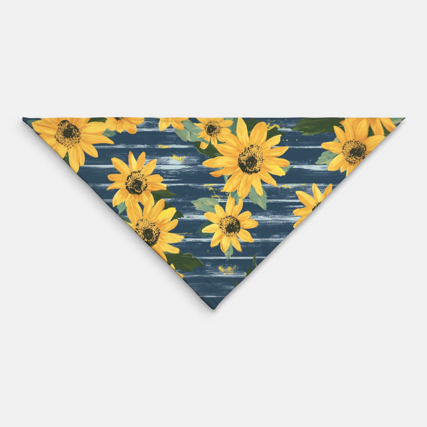 Sunflower Pet Bandana Navy/Yellow