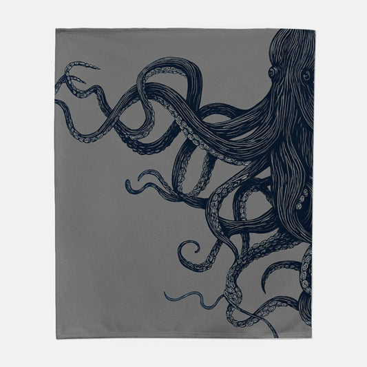 Octopus Sweatshirt Blanket - 50" x 60"