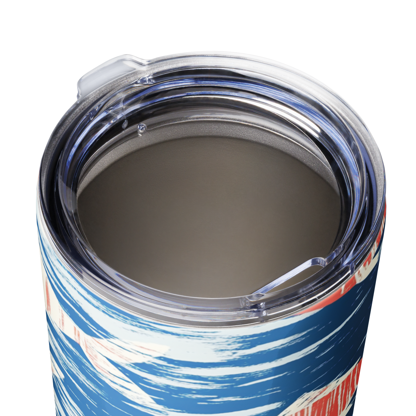 Fish Stainless Steel Tumbler Coral/Blue
