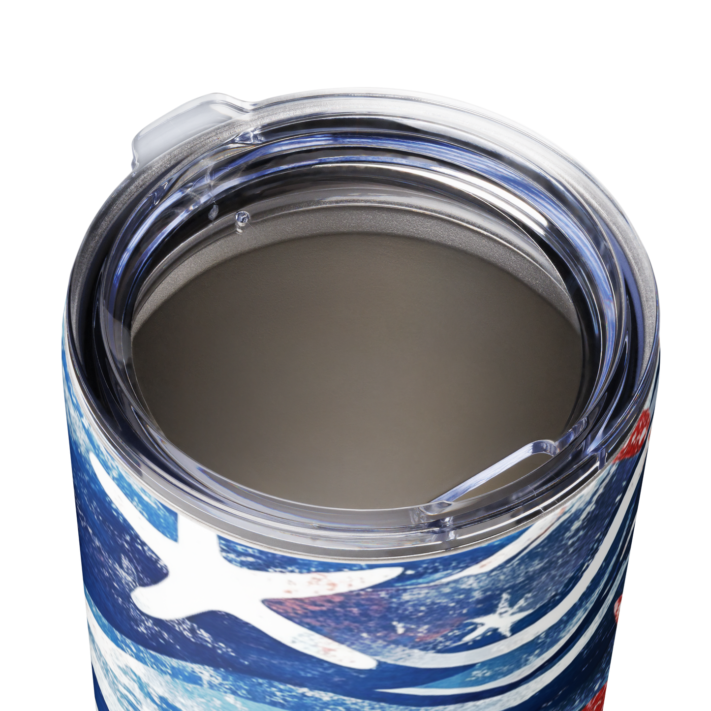 Patriotic Starfish Stainless Steel Tumbler