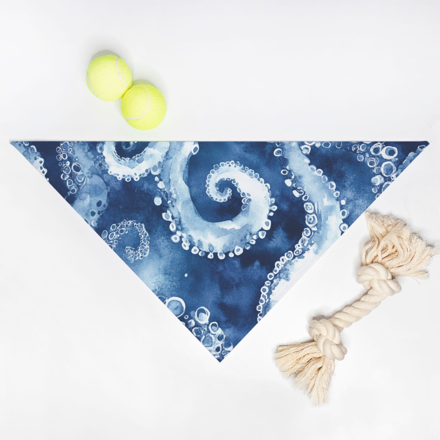 Tentacle Pet Bandana Navy