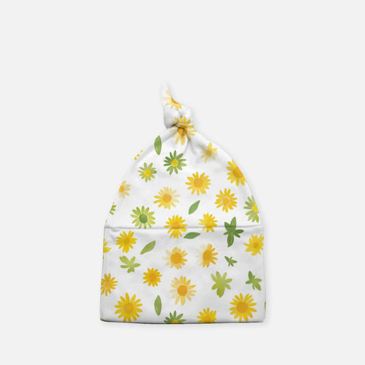 Daisy Baby Knotted Beanie