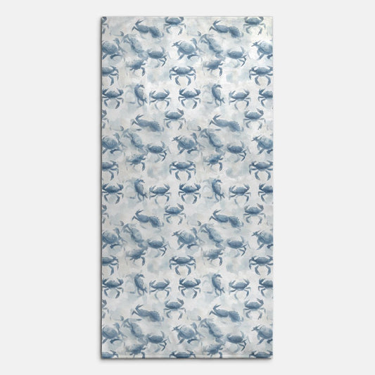 Blue Crab Beach Towel