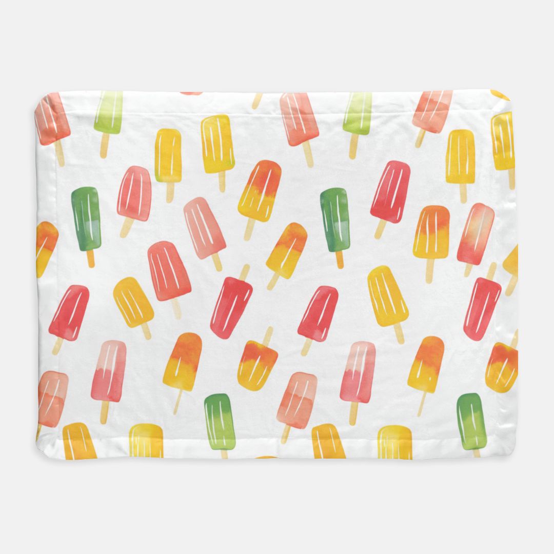 Popsicle Satin Trim Blanket