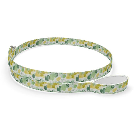 Whimsical Dog Leash Yellow