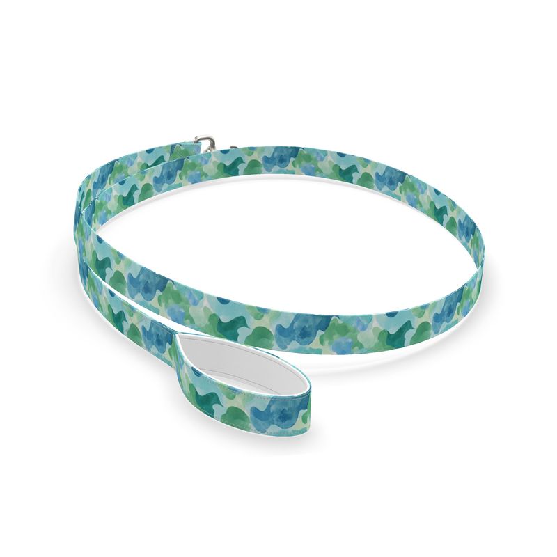 Camo Dog Leash Seaglass
