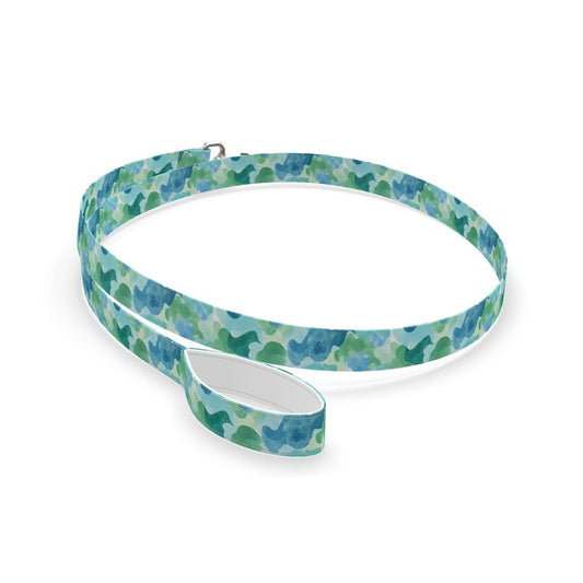 Camo Dog Leash Seaglass