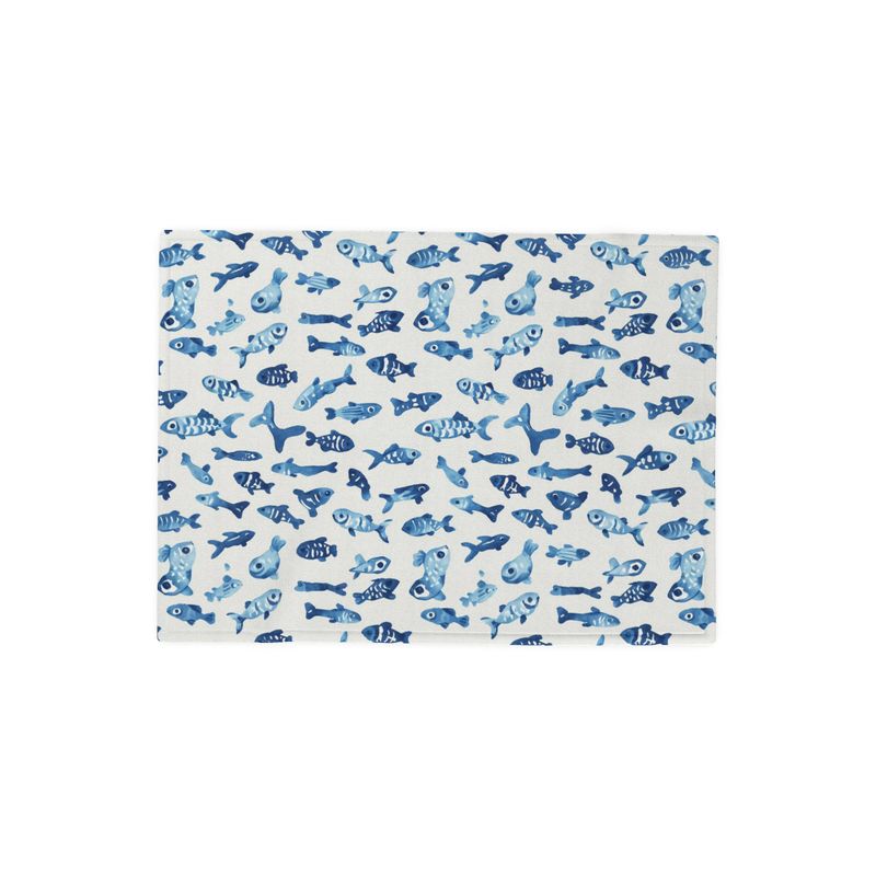 Fish School Fleece Blanket