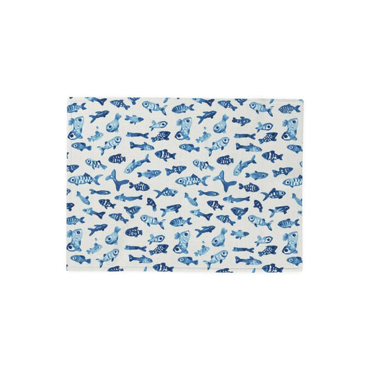 Fish School Fleece Blanket