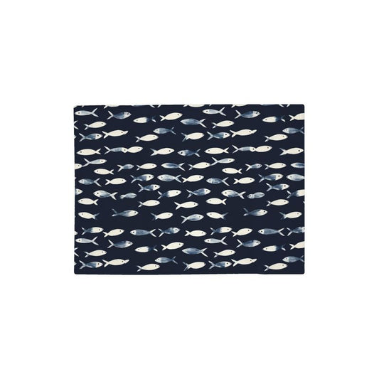 Fish School Fleece Blanket