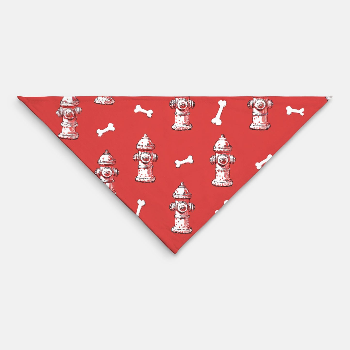Red Hydrant Pet Bandana