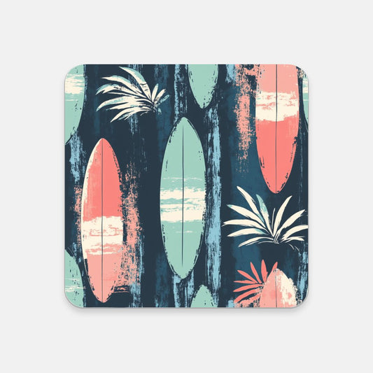 Surfboard Cork Back Coaster