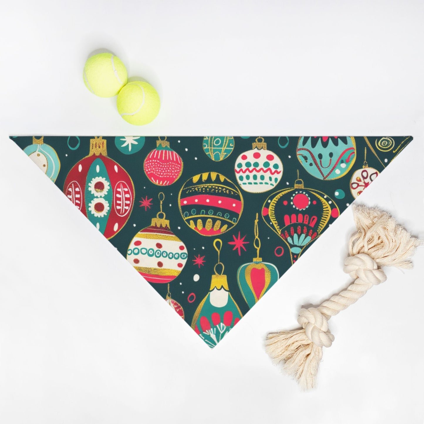 Christmas Ornament Pet Bandana