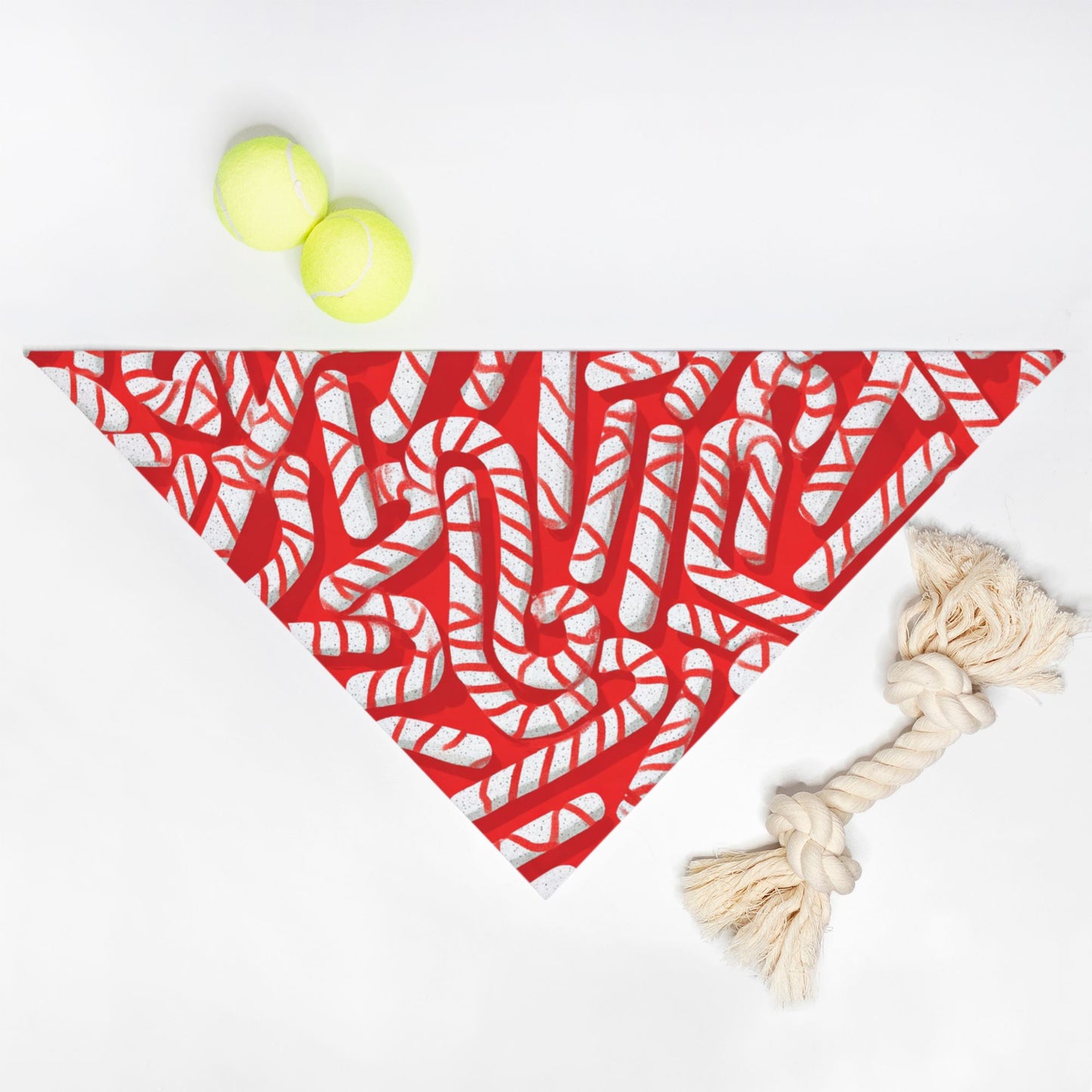 Candy Cane Pet Bandana