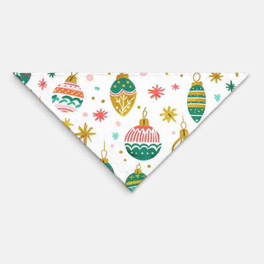 Holiday Ornament Pet Bandana