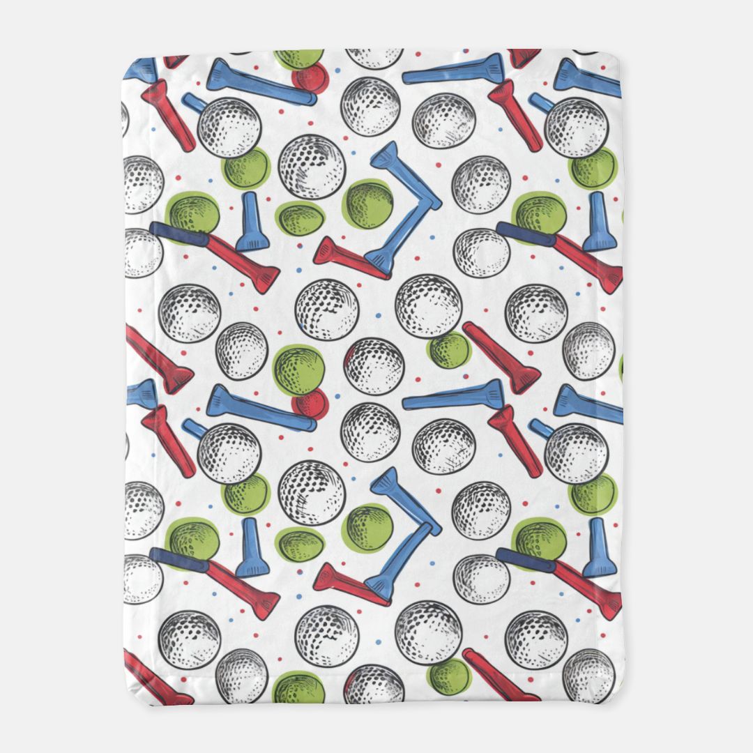 Golf Satin Trim Blanket