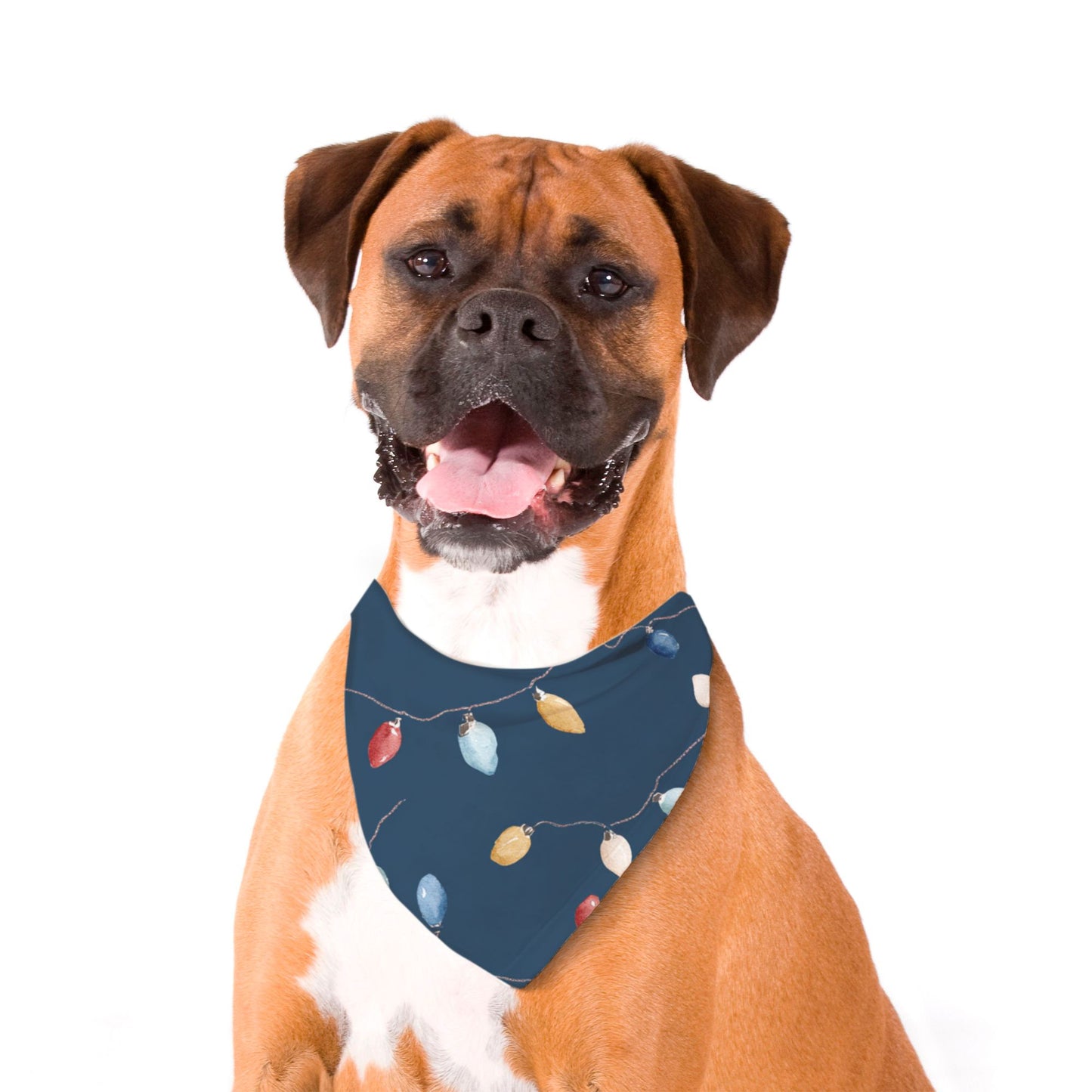 Christmas Light Pet Bandana