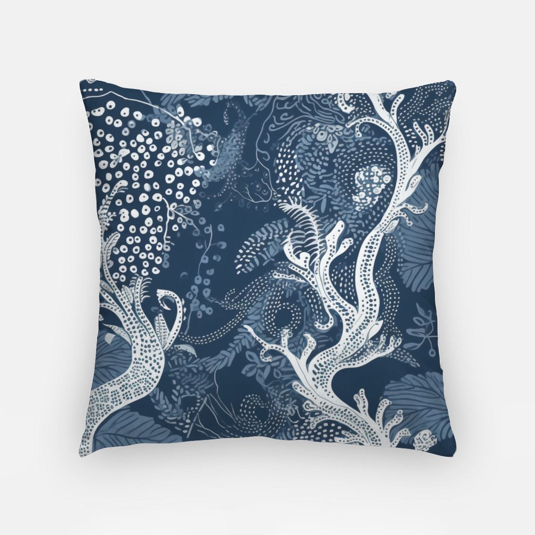 Batik Coral Artisan Pillow Case 18 Inch