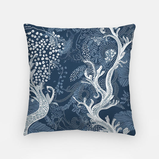 Batik Coral Artisan Pillow Case 18 Inch