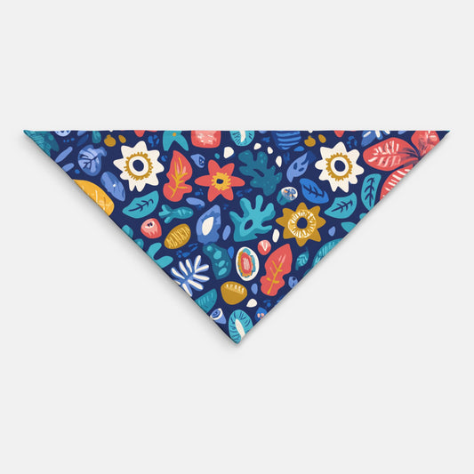Vibrant Flower Pet Bandana