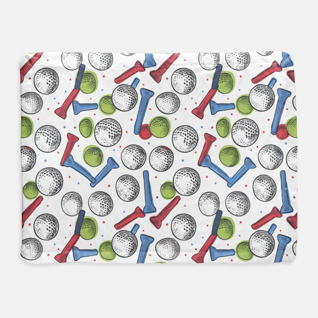 Golf Satin Trim Blanket