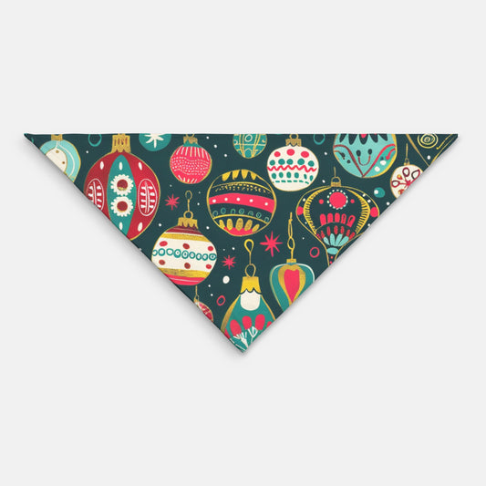 Christmas Ornament Pet Bandana