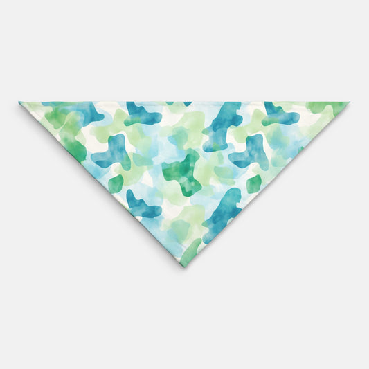 Seaglass Camo Pet Bandana