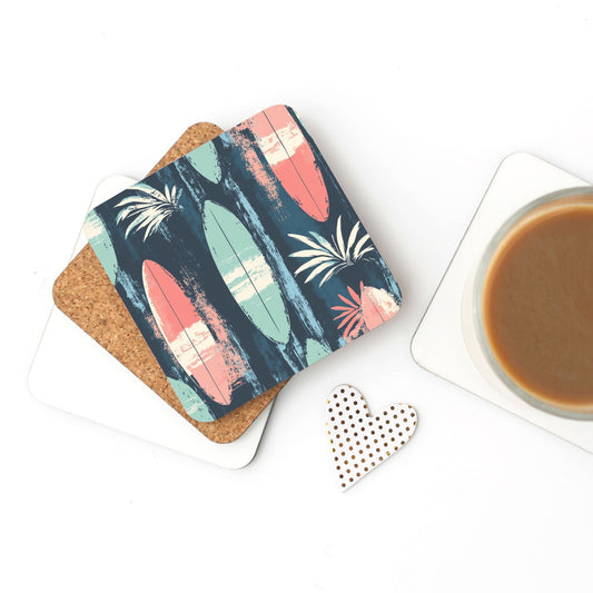 Surfboard Cork Back Coaster