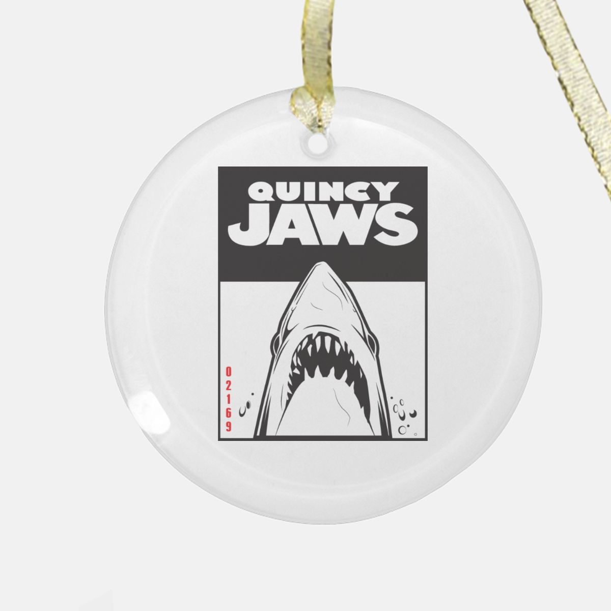 Quincy Jaws Ornament