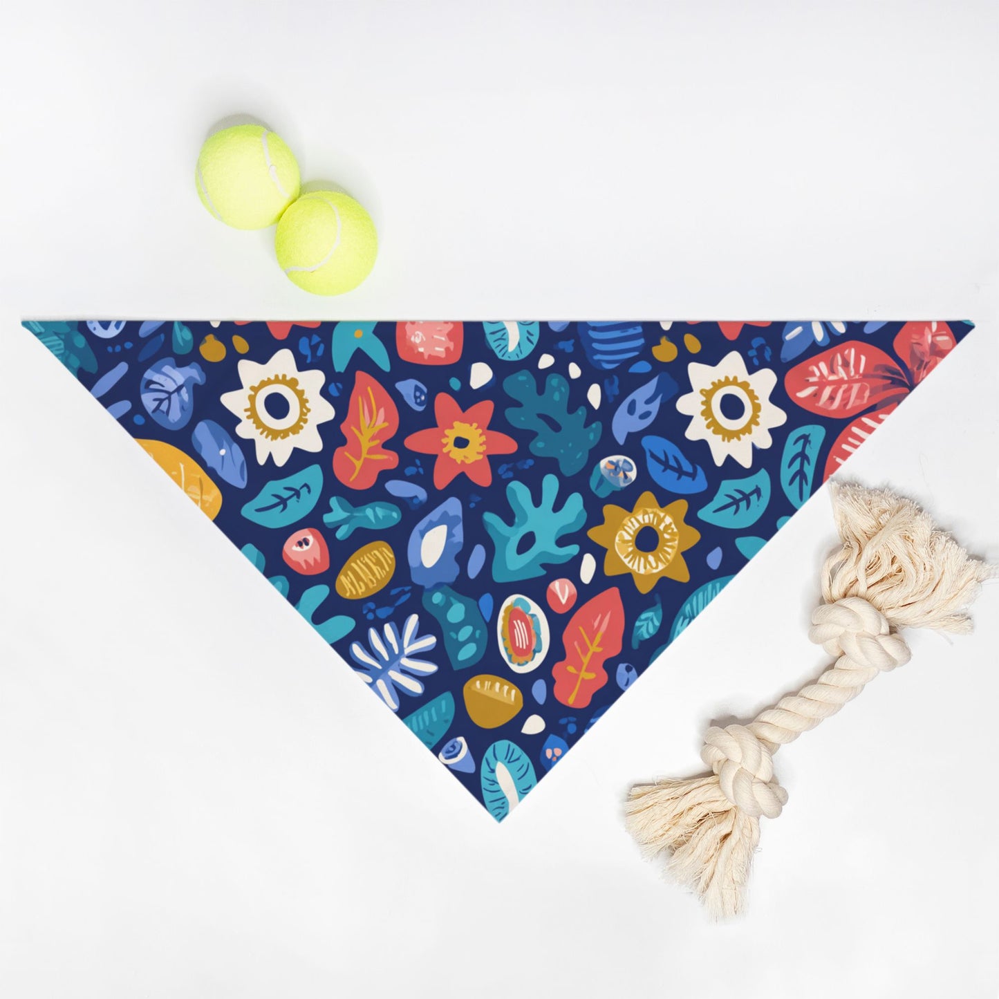 Vibrant Flower Pet Bandana