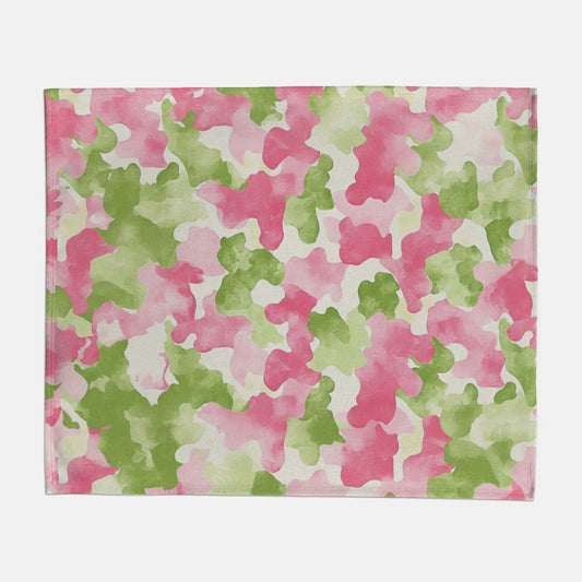 Preppy Camo Sweatshirt Blanket - 50" x 60"