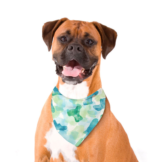 Seaglass Camo Pet Bandana