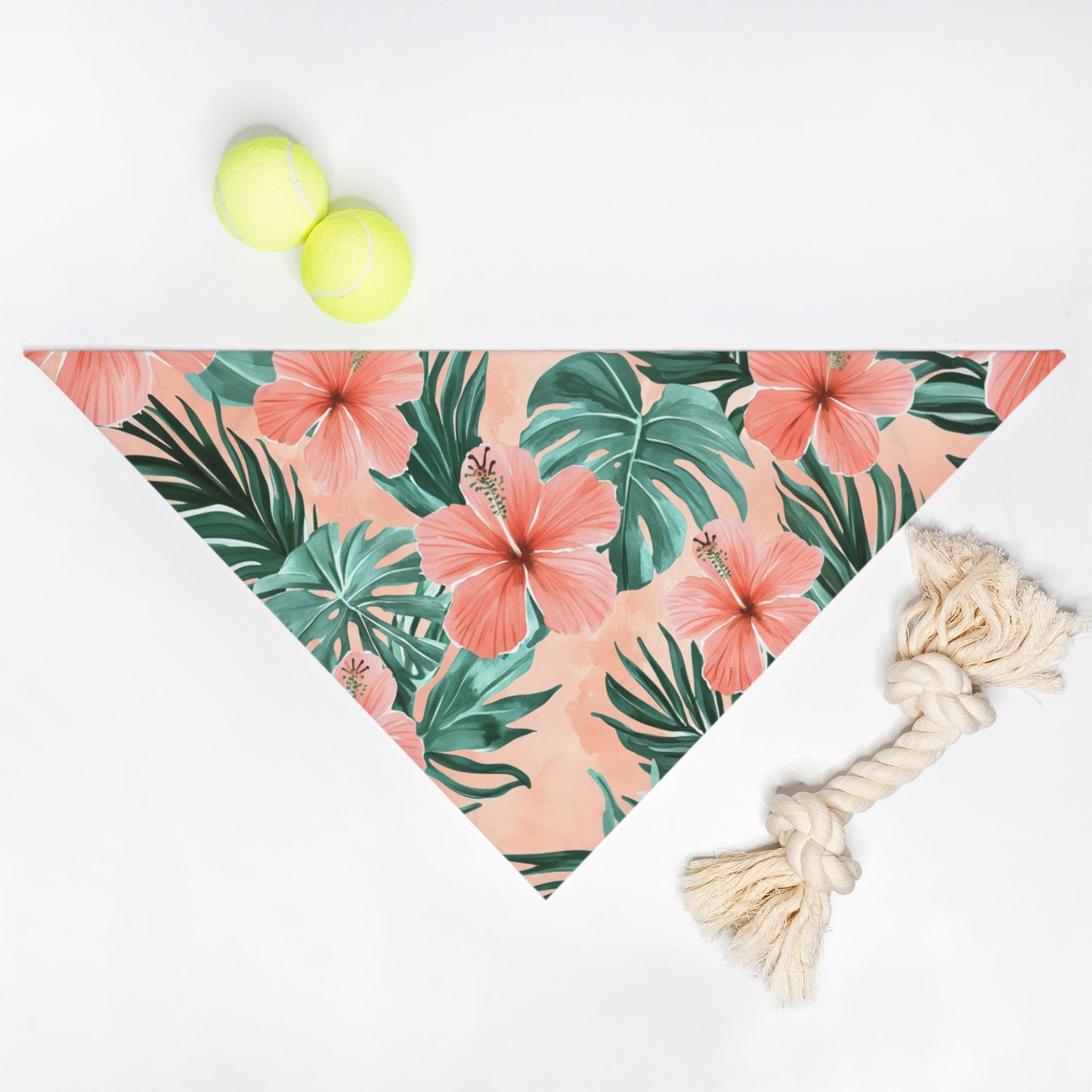 Tropical Pet Bandana Coral