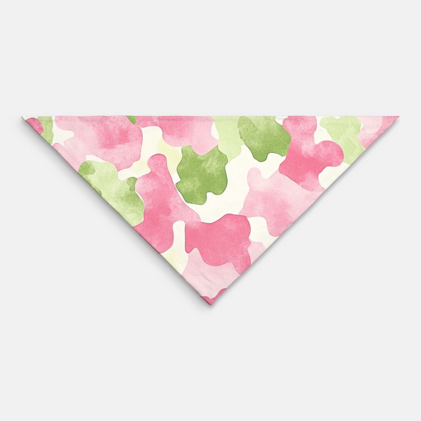 Camo Pet Bandana Pink/Green