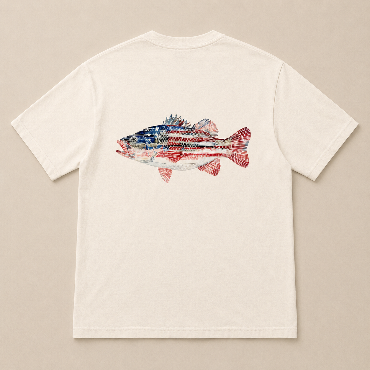 SAIL & SAGE Patriotic Bass T-Shirt