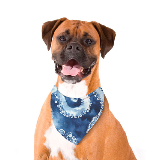 Tentacle Pet Bandana Navy