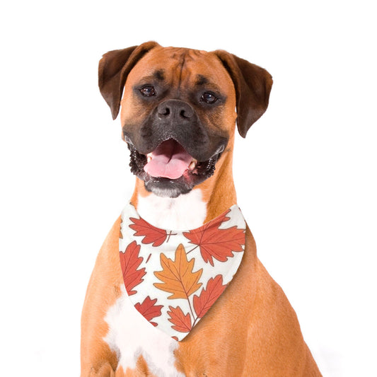 Autum Leaves Pet Bandana