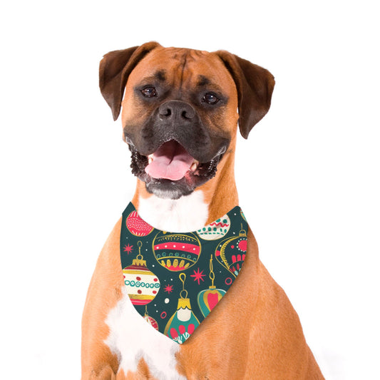 Christmas Ornament Pet Bandana
