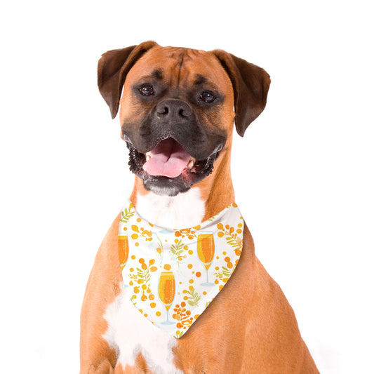 Mimosa Pet Bandana White