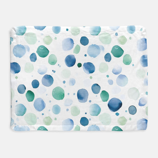 Dots Satin Trim Blanket