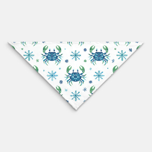 Christmas Crab Pet Bandana