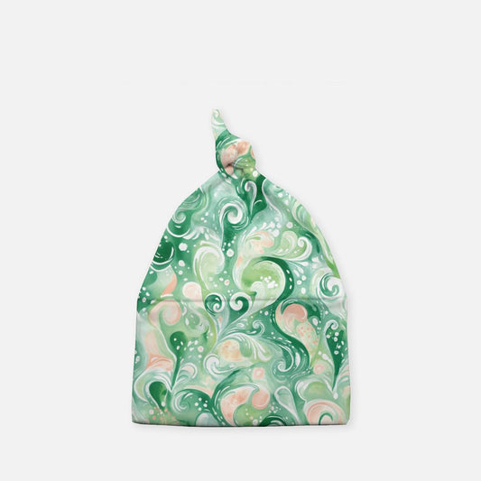 Paisley Baby Knotted Beanie