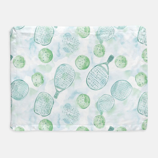 Pickleball Satin Trim Blanket