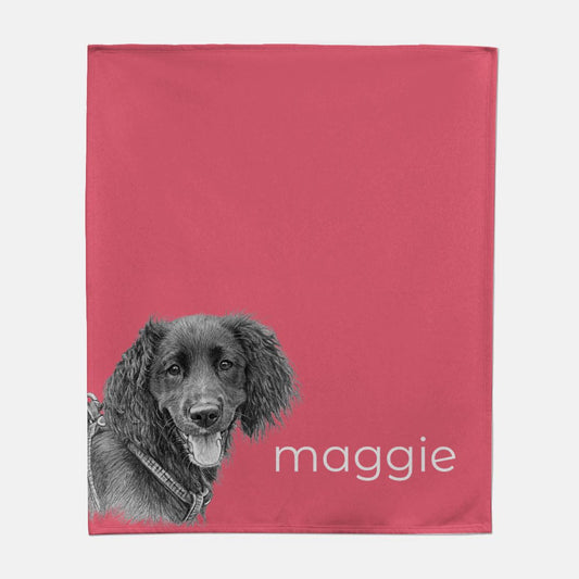 Custom Pet Sweatshirt Blanket