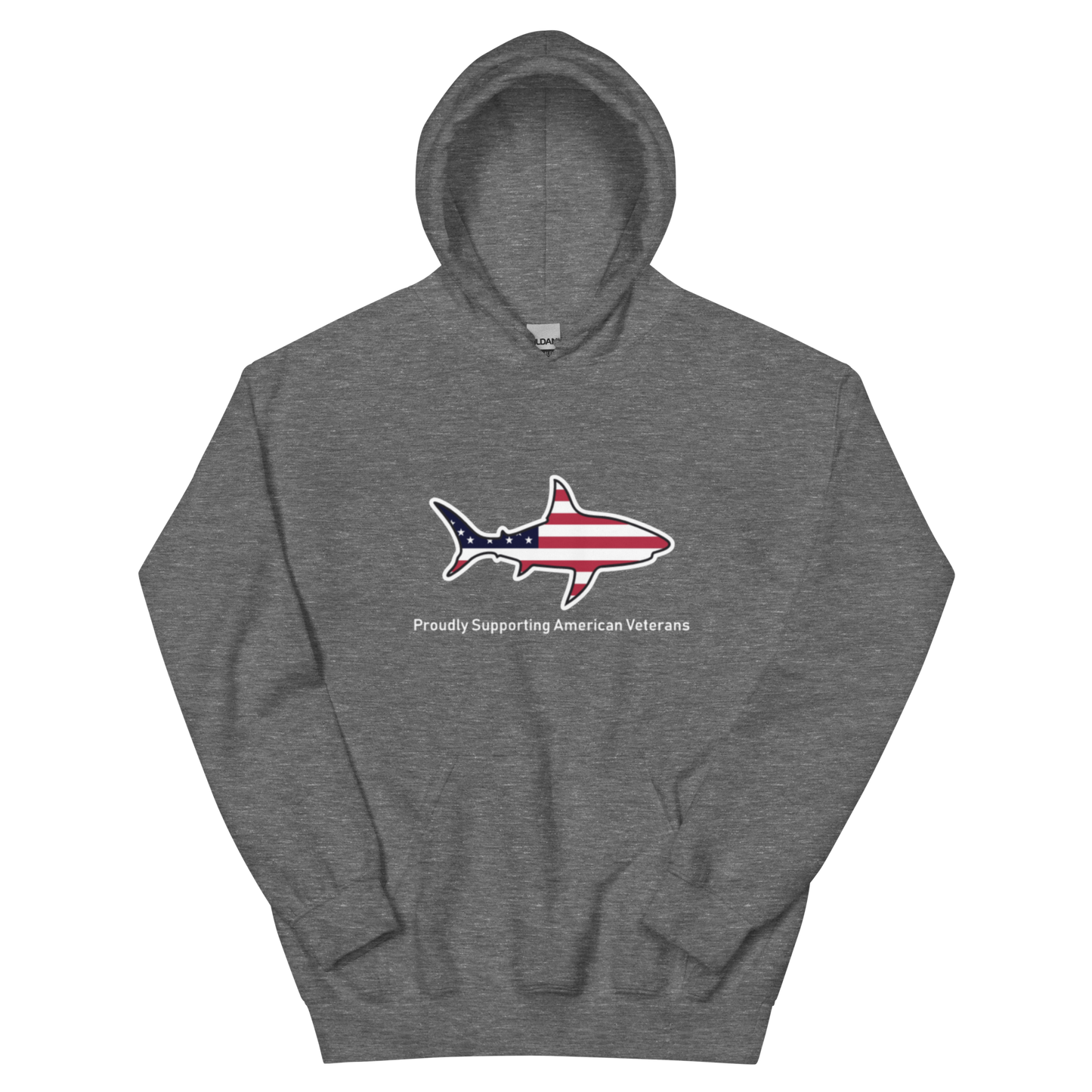 Quincy Jaws Patriotic Shark Sweatshirt