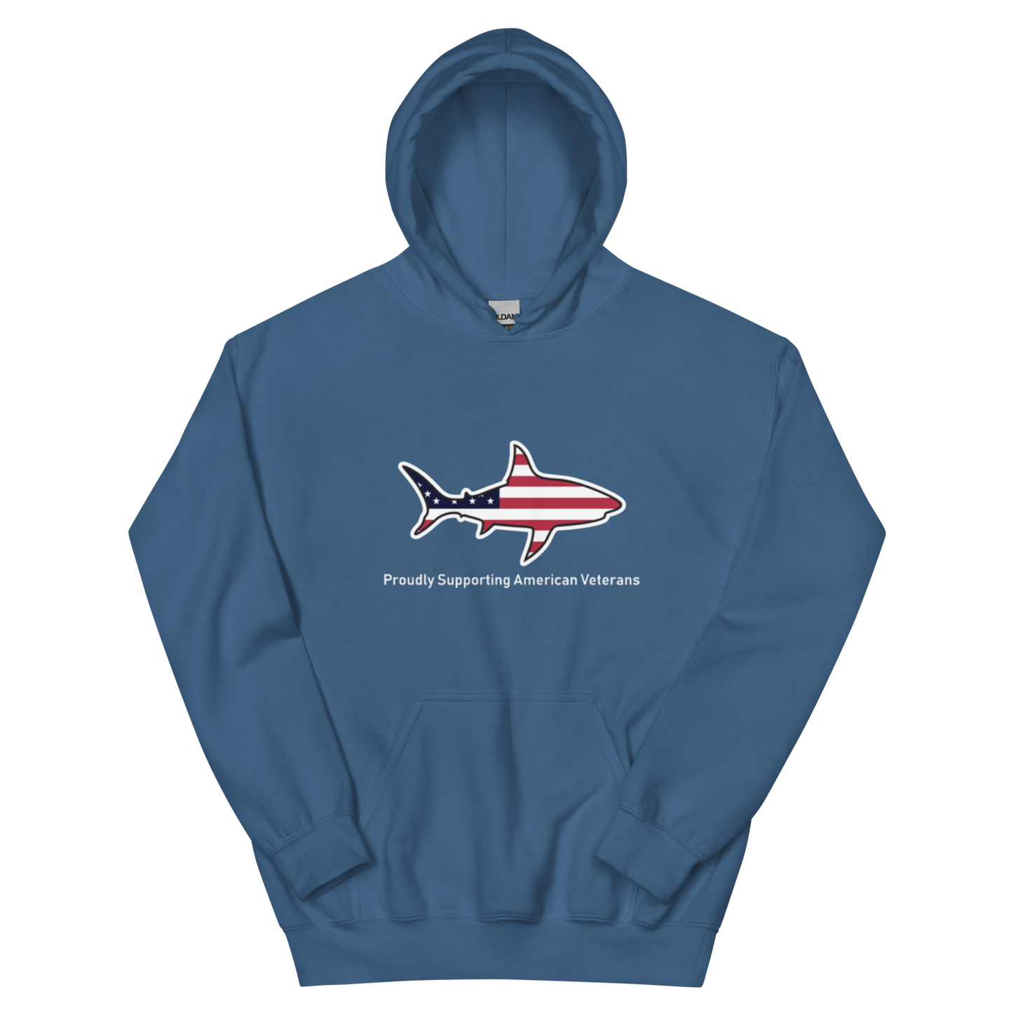 Quincy Jaws Patriotic Shark Sweatshirt